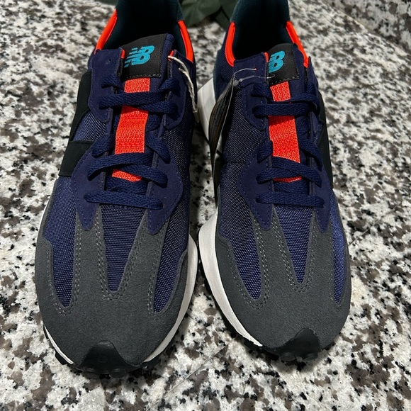 NWT New Balance 327’ Lagoon Storm Blue Shoes Sz 11. - Picture 8 of 16